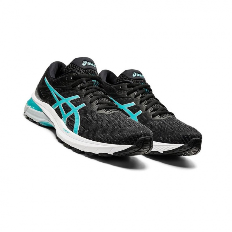 Dámské Běžecké Boty Asics GT-2000 Černé | 7698-KXPJQ