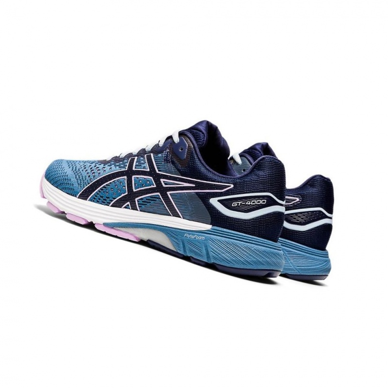 Dámské Běžecké Boty Asics GT-4000 2 Široké Tmavě Blankyt | 9371-WJGPS