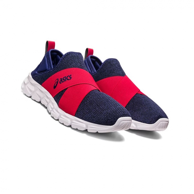 Dámské Tenisky Asics QUANTUM LYTE SLIP-ON Indigo Blankyt Červené | 6810-QCDKX