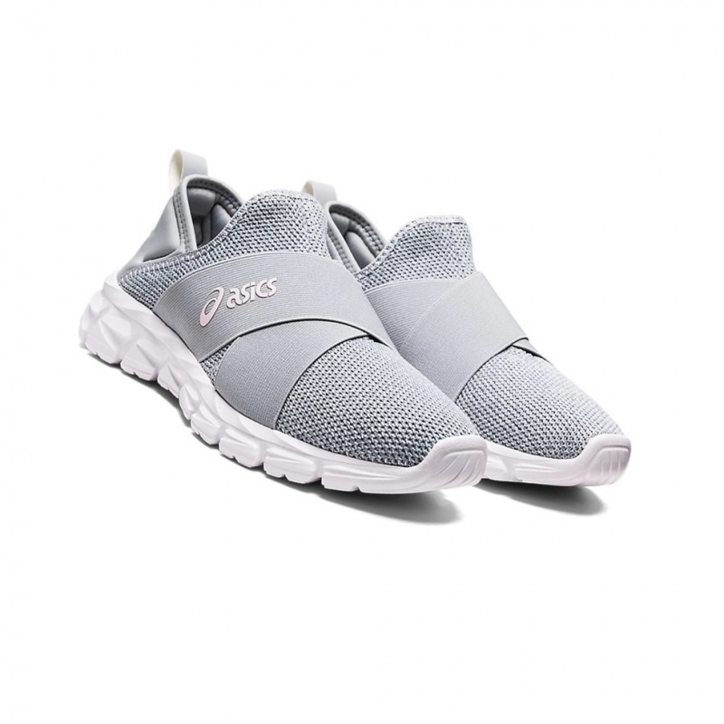 Dámské Tenisky Asics QUANTUM LYTE SLIP-ON Šedé Růžové | 7842-KVWQT