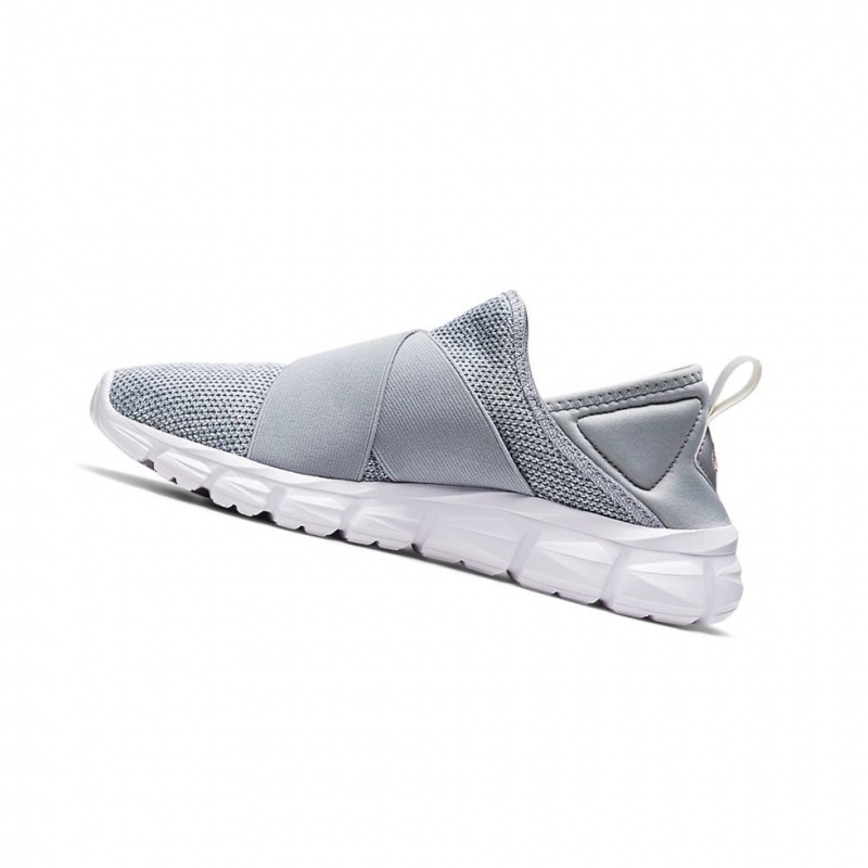 Dámské Tenisky Asics QUANTUM LYTE SLIP-ON Šedé Růžové | 7842-KVWQT