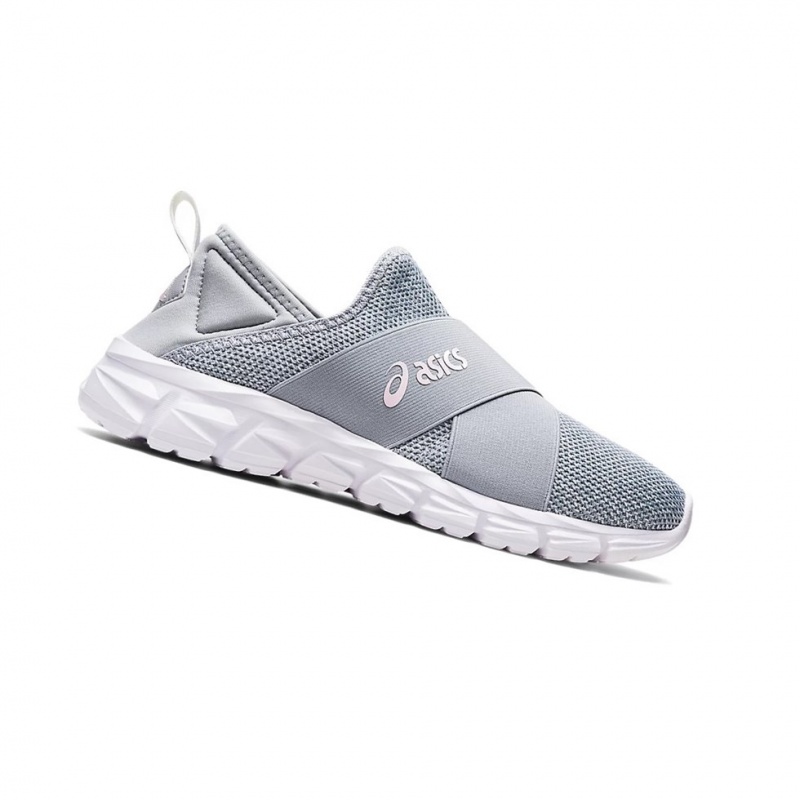 Dámské Tenisky Asics QUANTUM LYTE SLIP-ON Šedé Růžové | 7842-KVWQT