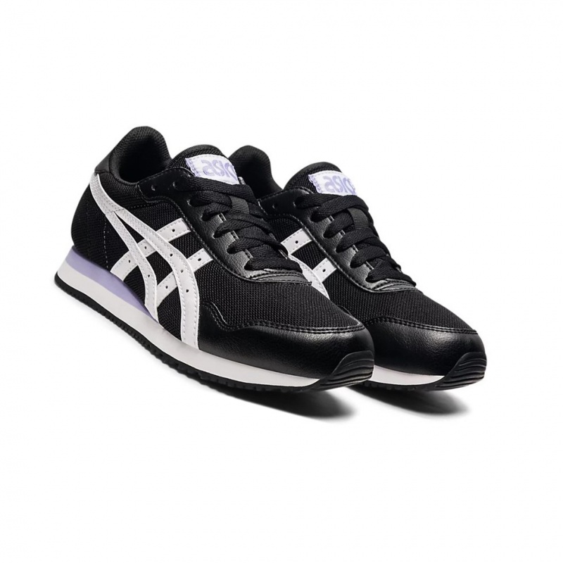 Dámské Tenisky Asics TIGER RUNNER Černé Bílé | 1485-PMULC