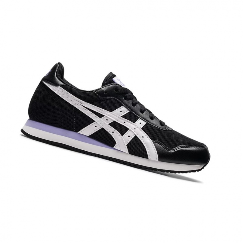 Dámské Tenisky Asics TIGER RUNNER Černé Bílé | 1485-PMULC