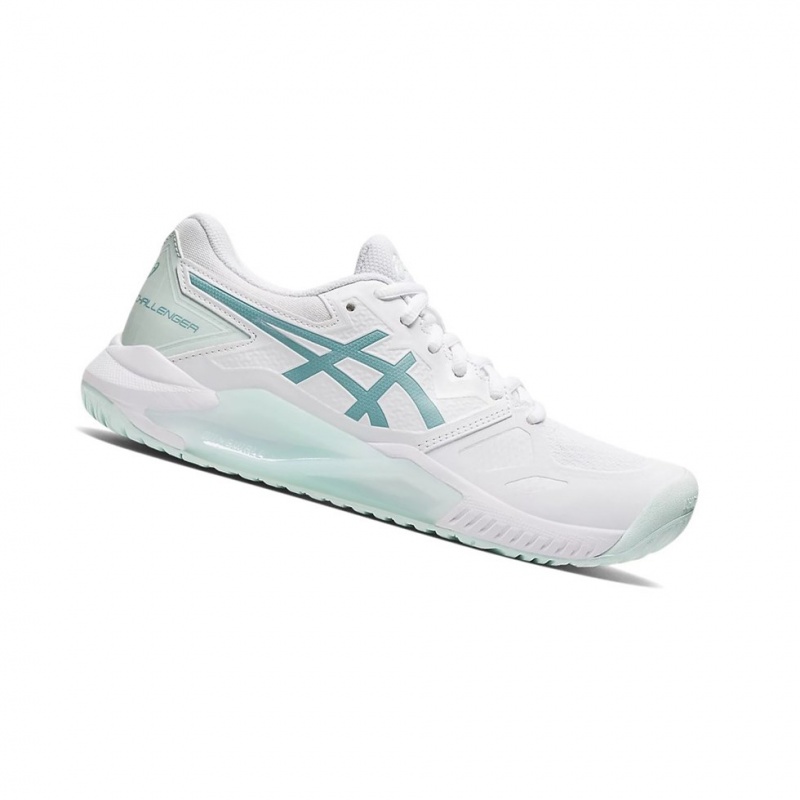 Dámské Tenisové Boty Asics GEL-CHALLENGER 13 Bílé Blankyt | 2439-AIKZY