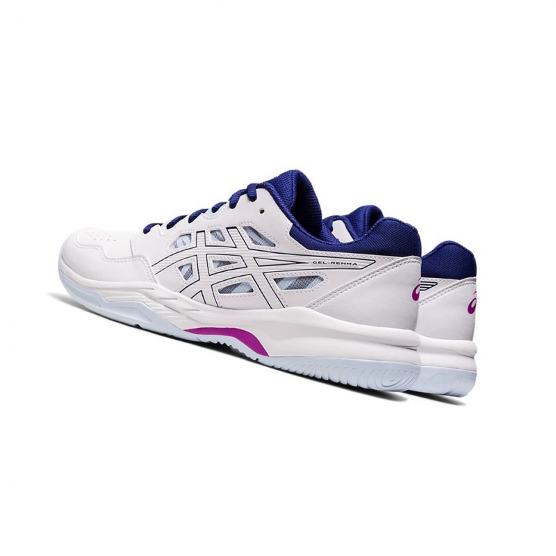 Dámské Tenisové Boty Asics GEL-RENMA Bílé Blankyt | 8631-EAYQZ