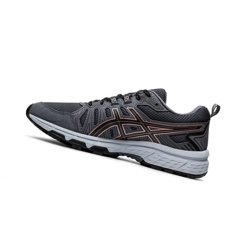 Dámské Trailové Běžecké Boty Asics GEL-VENTURE 7 Černé | 9742-GPXEH