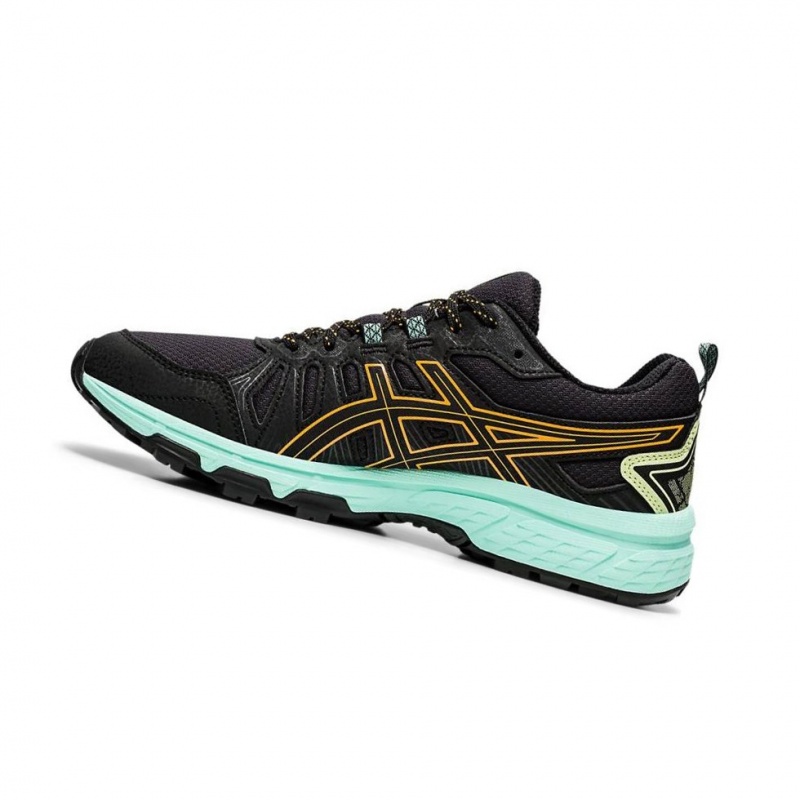 Dámské Trailové Běžecké Boty Asics GEL-VENTURE 7 Trailové Černé | 2067-MNICD