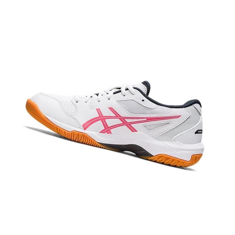 Dámské Volejbalové Boty Asics GEL-ROCKET 10 Bílé Růžové | 3027-RSQKN