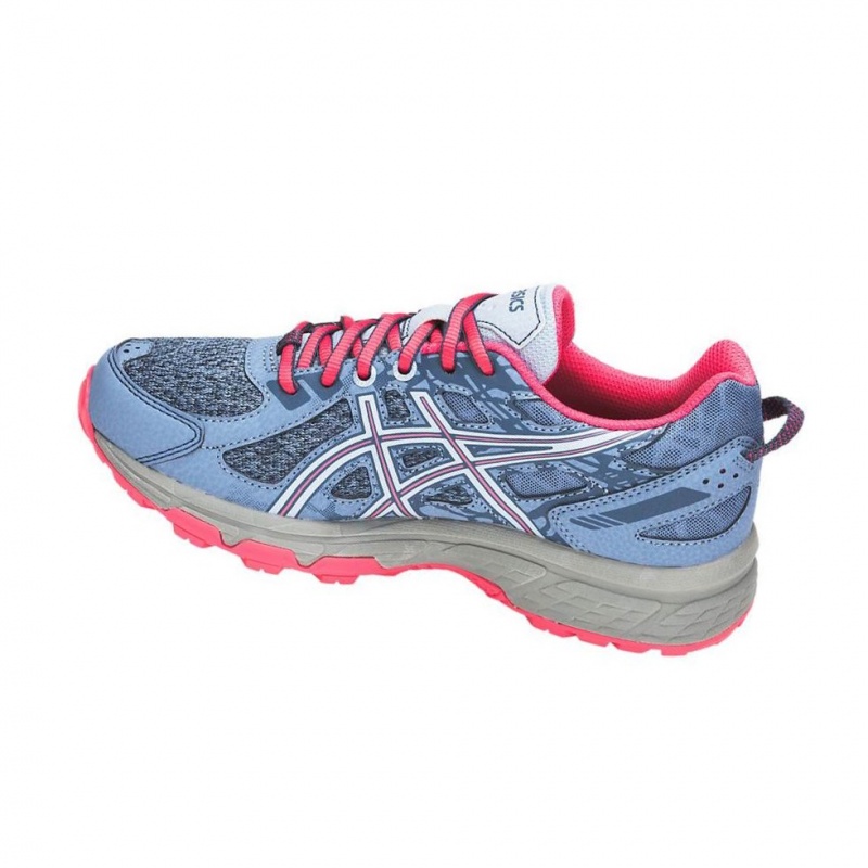 Dětské Běžecké Boty Asics GEL-Venture 6 GS Světle Blankyt | 4871-HUPDF