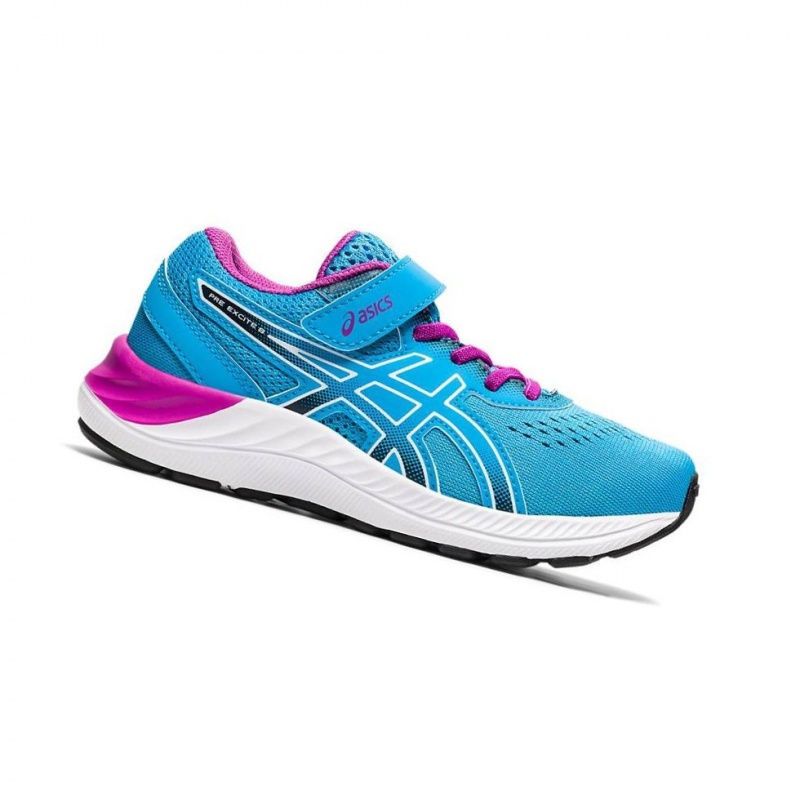 Dětské Běžecké Boty Asics PRE EXCITE 8 PS Blankyt | 9417-BXIZD