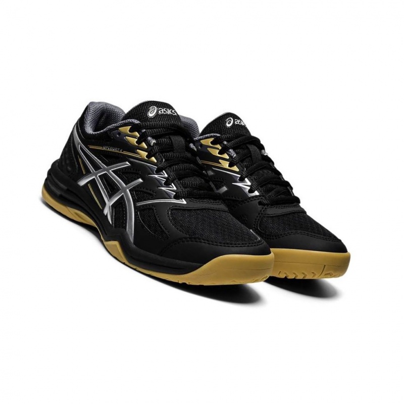 Dětské Volejbalové Boty Asics UPCOURT 4 GS Černé | 7264-HNDMB