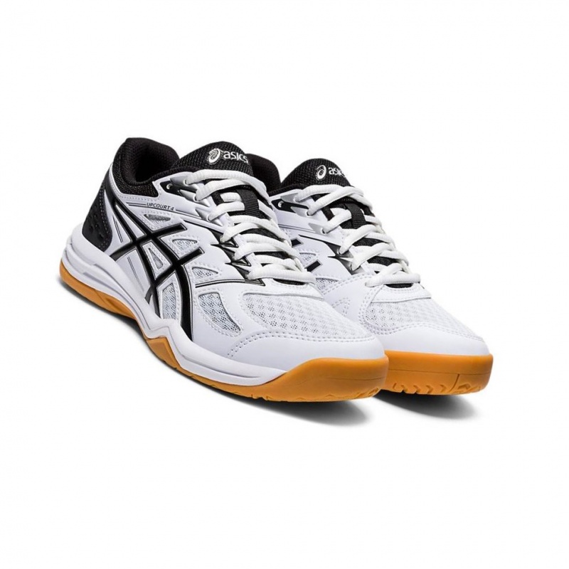 Dětské Volejbalové Boty Asics UPCOURT 4 GS Bílé | 4285-OPLWF