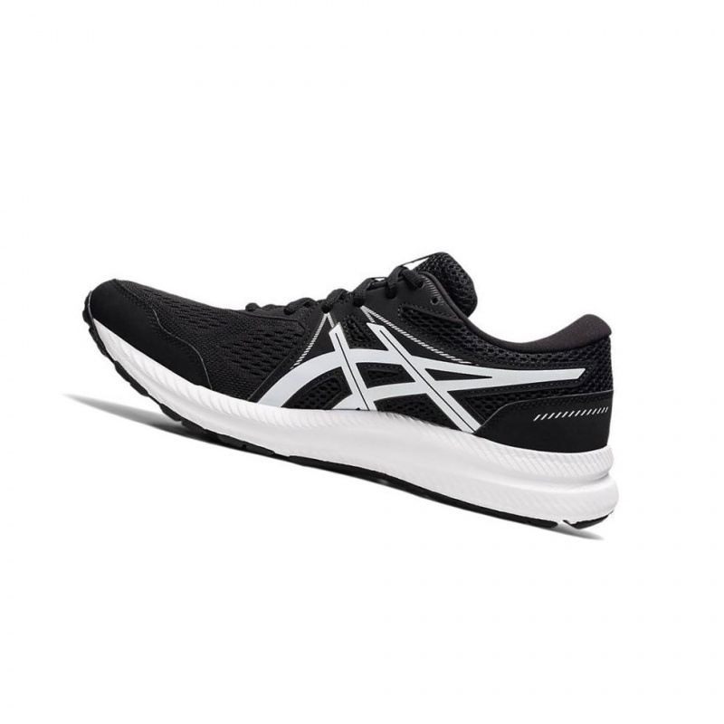 Pánské Běžecké Boty Asics GEL-CONTEND 7 Černé | 0379-WTQVJ