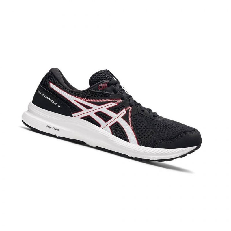 Pánské Běžecké Boty Asics GEL-CONTEND 7 Černé | 7846-IOBRT