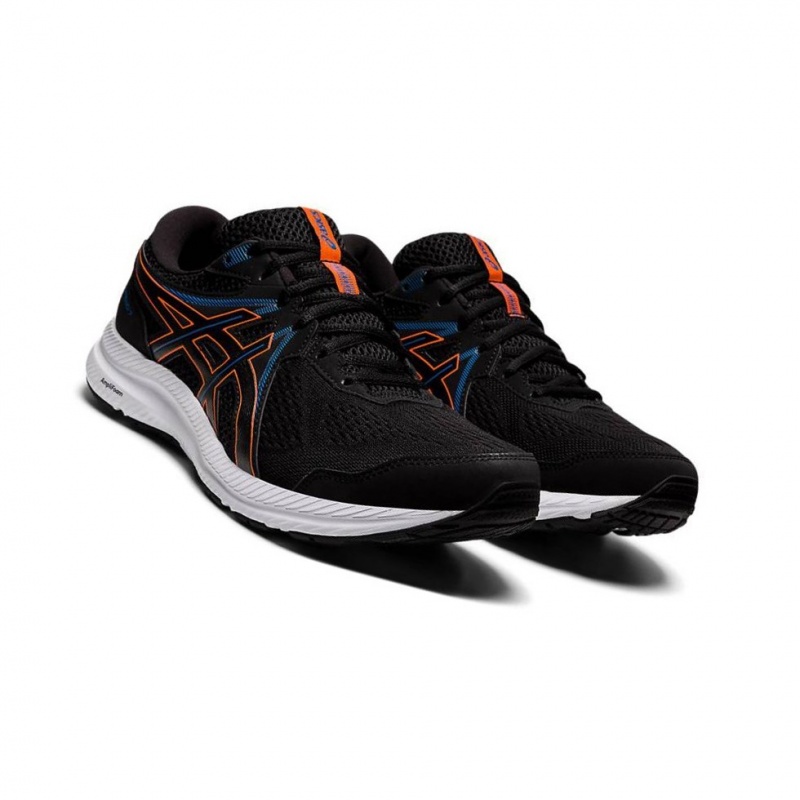 Pánské Běžecké Boty Asics GEL-CONTEND 7 Černé | 9701-SIMRF