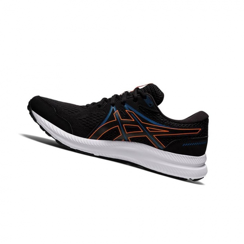 Pánské Běžecké Boty Asics GEL-CONTEND 7 Černé | 9701-SIMRF