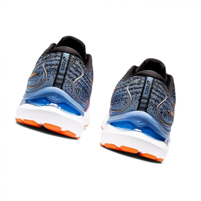 Pánské Běžecké Boty Asics GEL-CUMULUS 24 Černé Oranžové | 7269-ZCFED