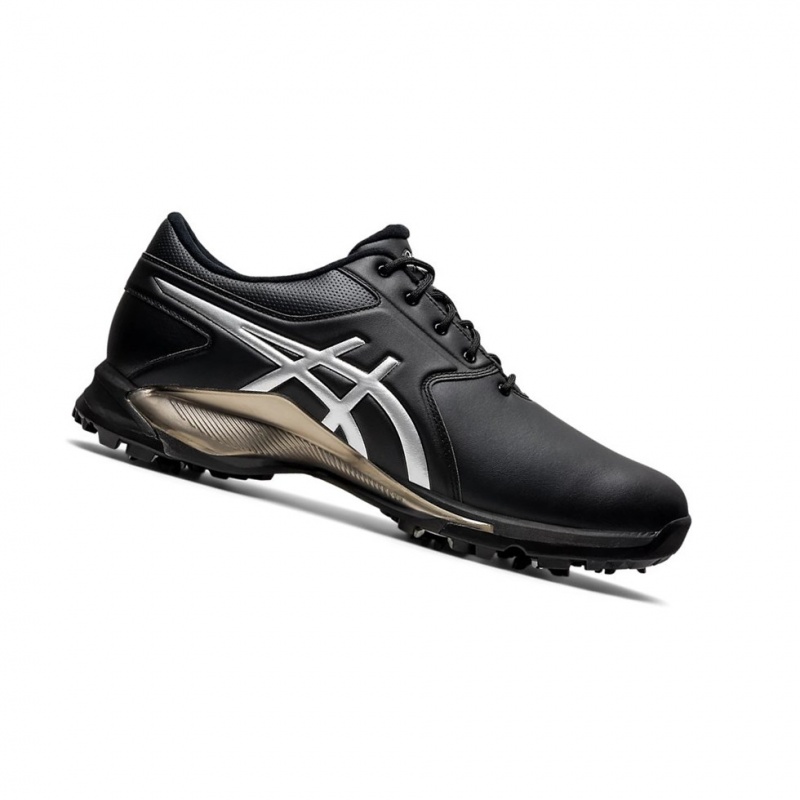 Pánské Golfové Boty Asics GEL-ACE PRO M Černé Stříbrné | 4730-FLCVU