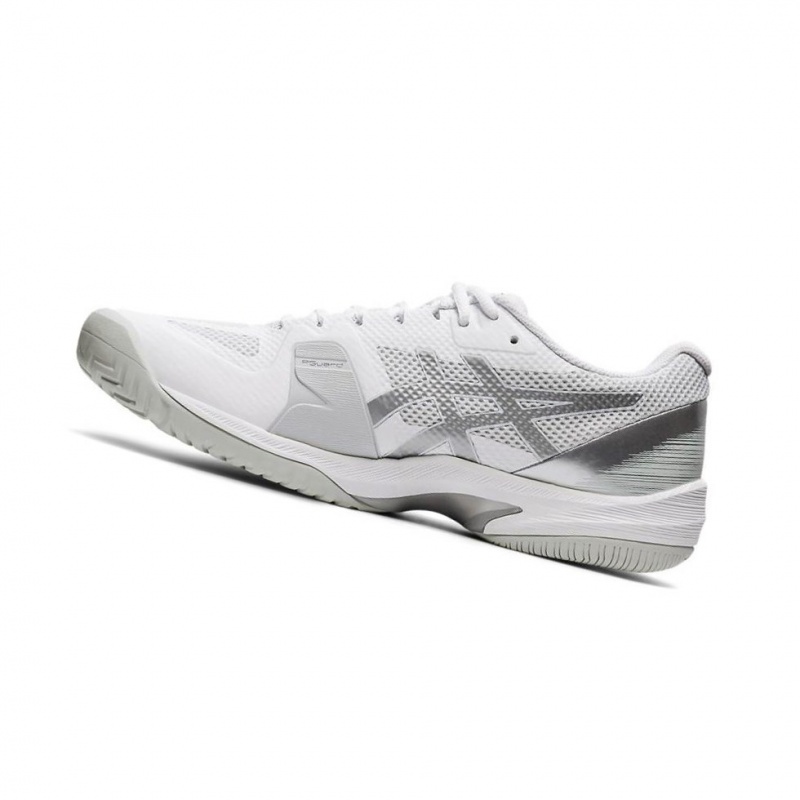 Pánské Tenisové Boty Asics COURT SPEED FF Bílé | 1836-MADUJ