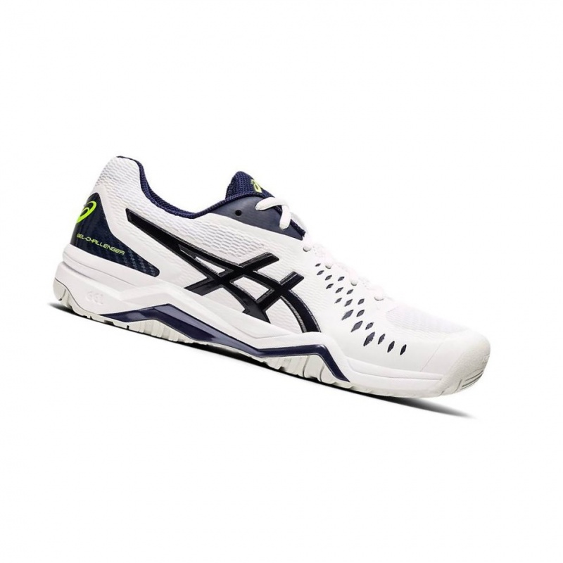 Pánské Tenisové Boty Asics GEL-CHALLENGER 12 Bílé | 5807-MJYUB