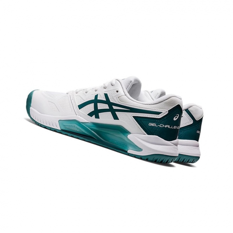 Pánské Tenisové Boty Asics GEL-CHALLENGER 13 Bílé | 2867-ZXDUV