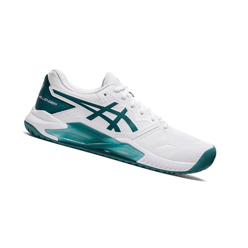 Pánské Tenisové Boty Asics GEL-CHALLENGER 13 Bílé | 2867-ZXDUV