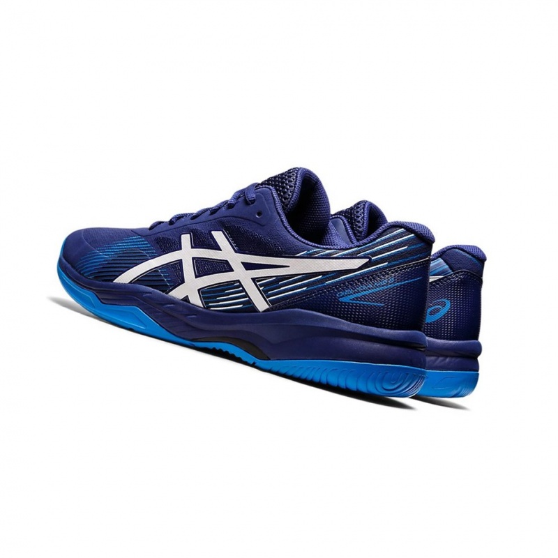 Pánské Tenisové Boty Asics GEL-GAME 8 Blankyt Bílé | 4352-BQHTS