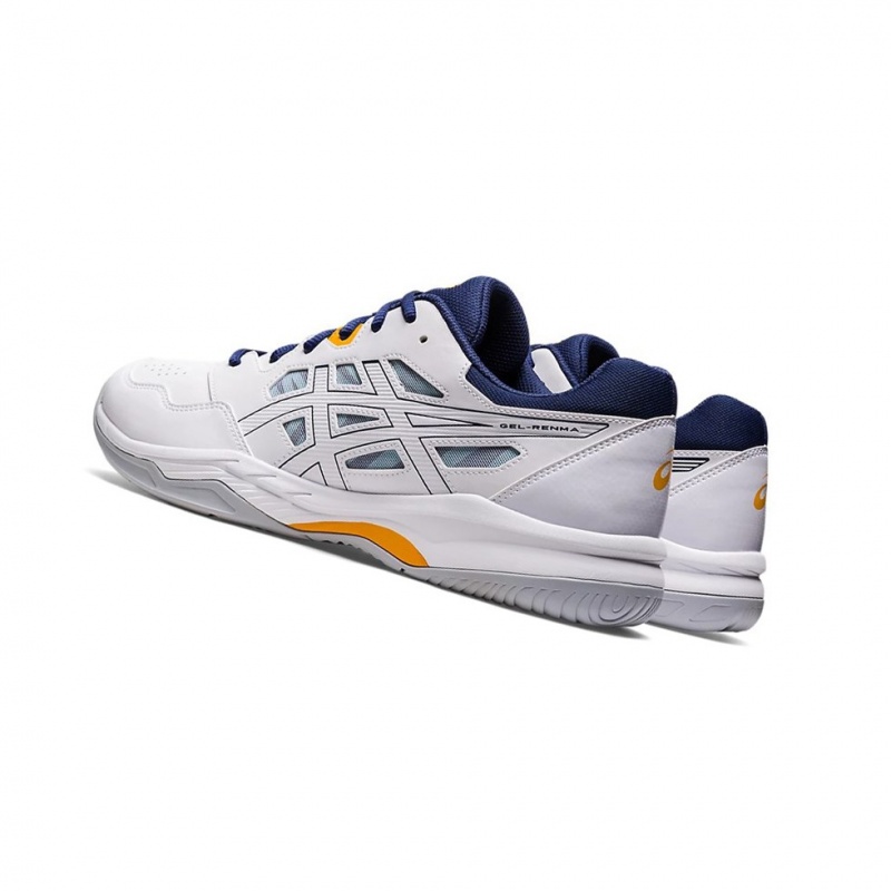 Pánské Tenisové Boty Asics GEL-RENMA Bílé Tmavě | 4790-NXMBH