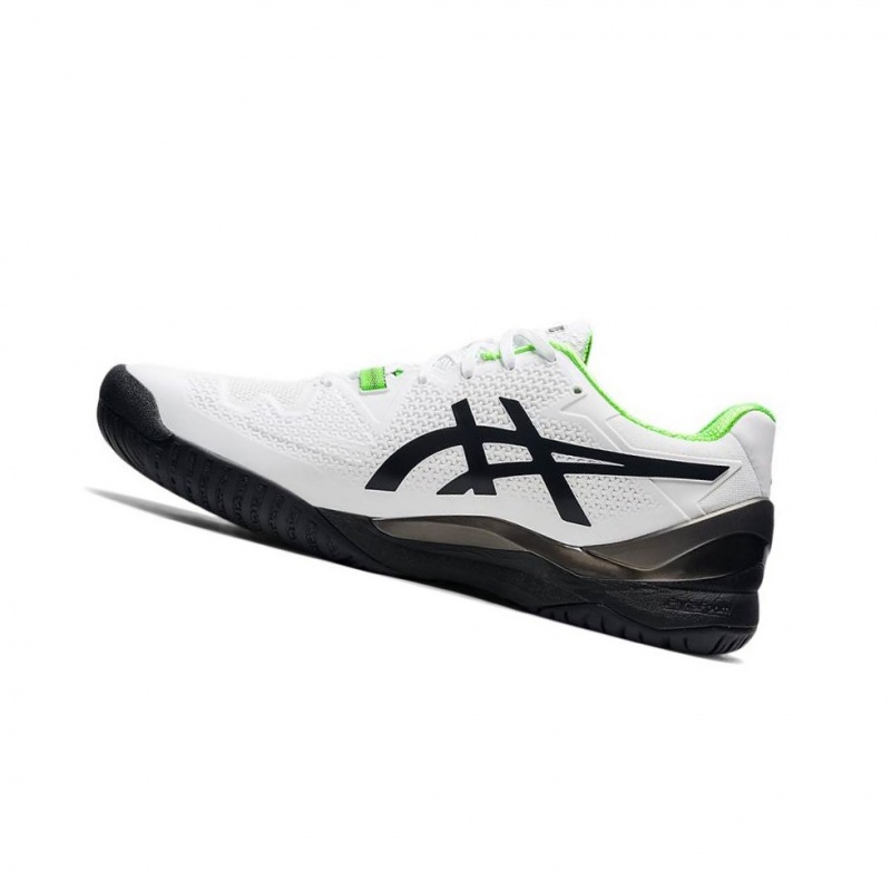 Pánské Tenisové Boty Asics GEL-RESOLUTION 8 Široké Bílé | 9163-HDZCX