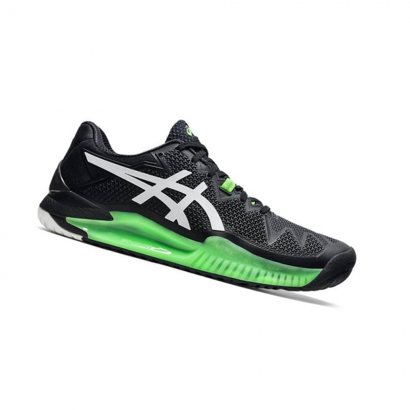 Pánské Tenisové Boty Asics GEL-Resolution 8 Černé | 9371-WATNS