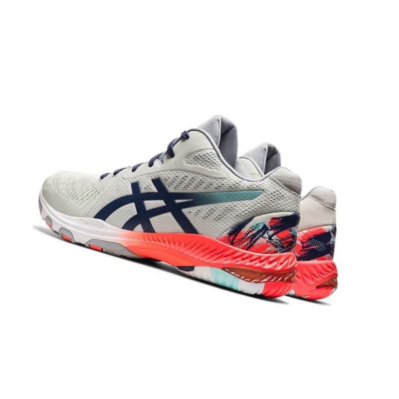 Pánské Volejbalové Boty Asics NETBURNER BALLISTIC FF MT 2 Šedé | 9374-AZBXR