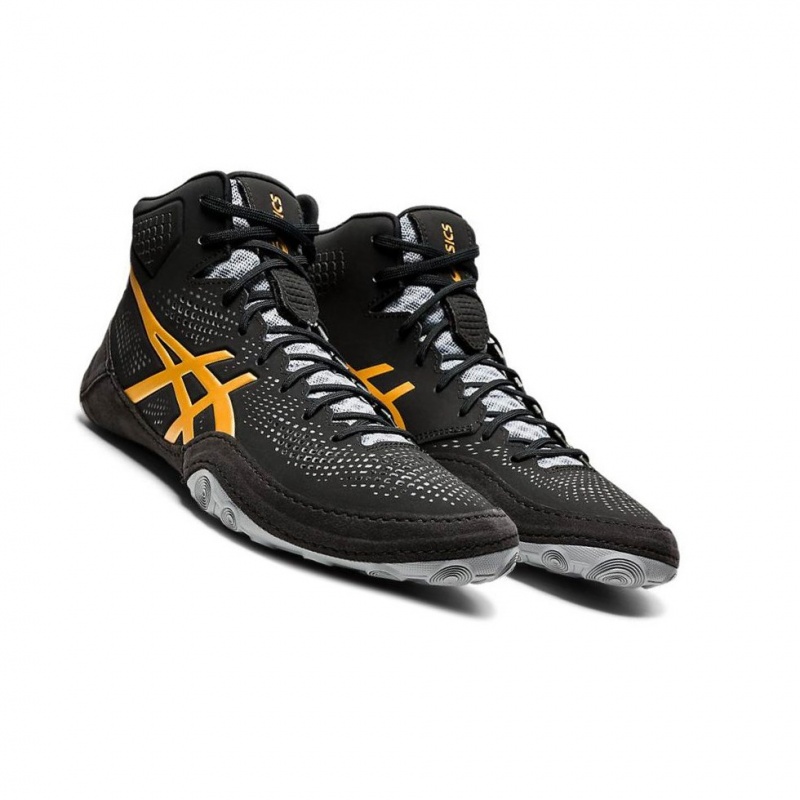 Pánské Wrestlingová Obuv Asics DAN GABLE EVO 2 Černé | 4190-USZBD