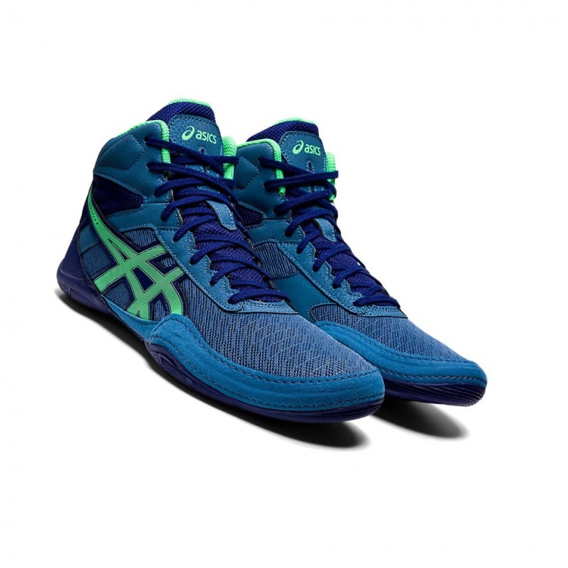 Pánské Wrestlingová Obuv Asics MATFLEX 6 Blankyt | 6590-QRCLN