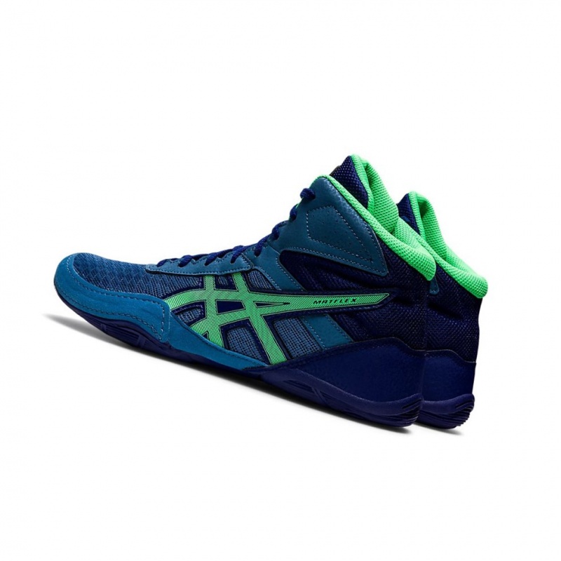 Pánské Wrestlingová Obuv Asics MATFLEX 6 Blankyt | 6590-QRCLN